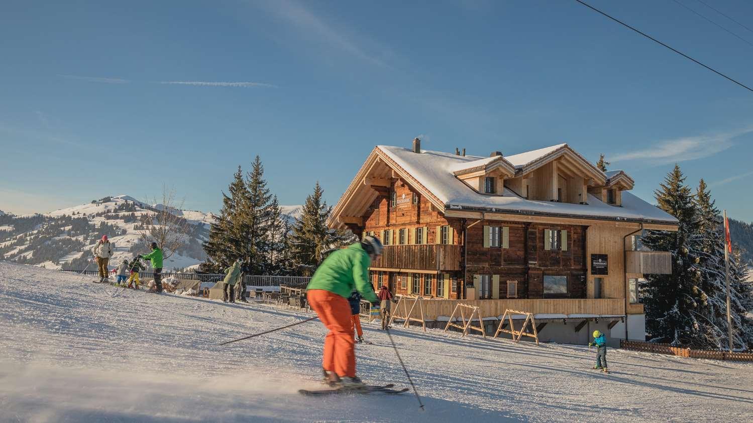 צווייזימן Rinderberg Swiss Alpine Lodge מראה חיצוני תמונה