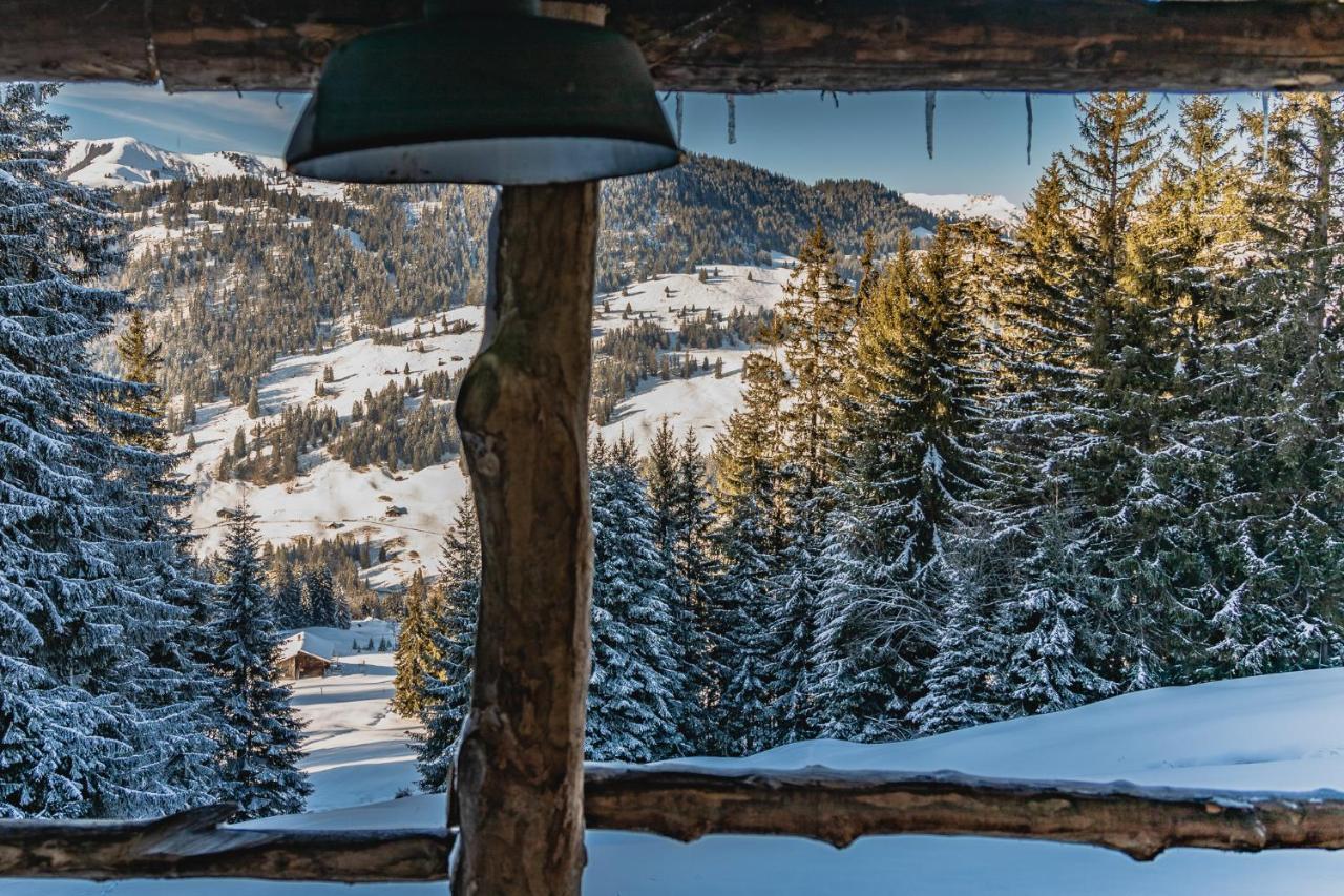 צווייזימן Rinderberg Swiss Alpine Lodge מראה חיצוני תמונה